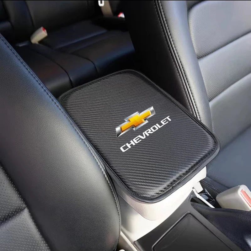 Armrest Leather Center Console Cover For Chevrolet