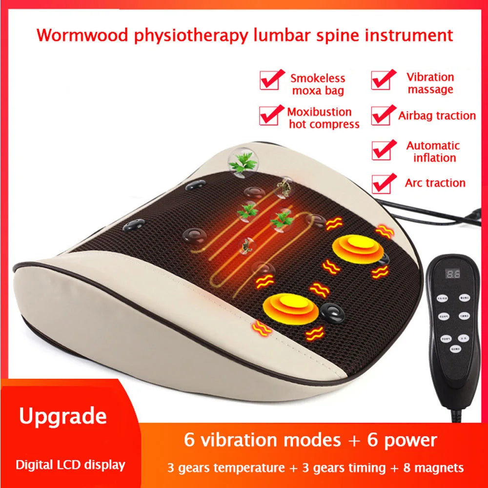 Back Massager Acupuncture Back Pain Lumbar Massage Pad