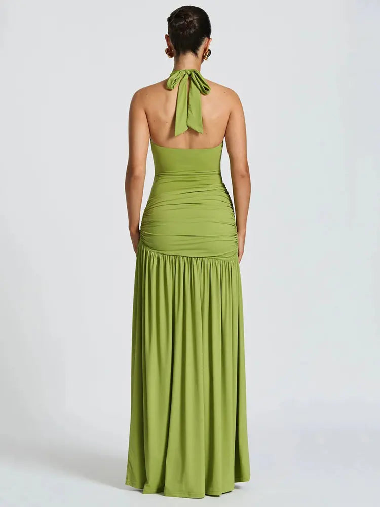 Elegant Backless Sexy Maxi Dress