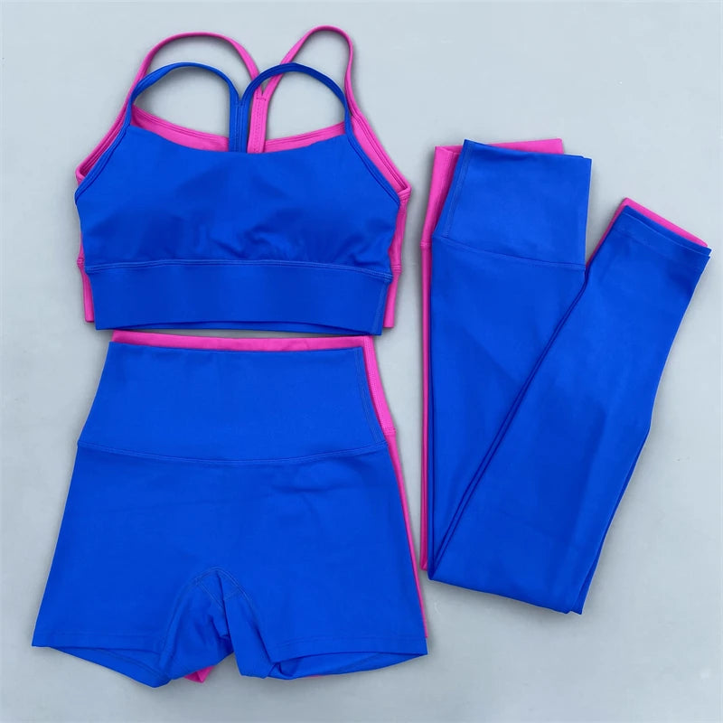 3 Piece Women Gym Sports Set