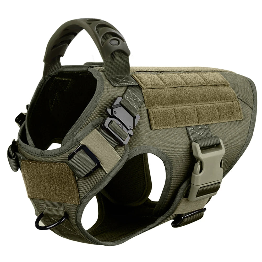 Military Large Dog Harness Training Vest