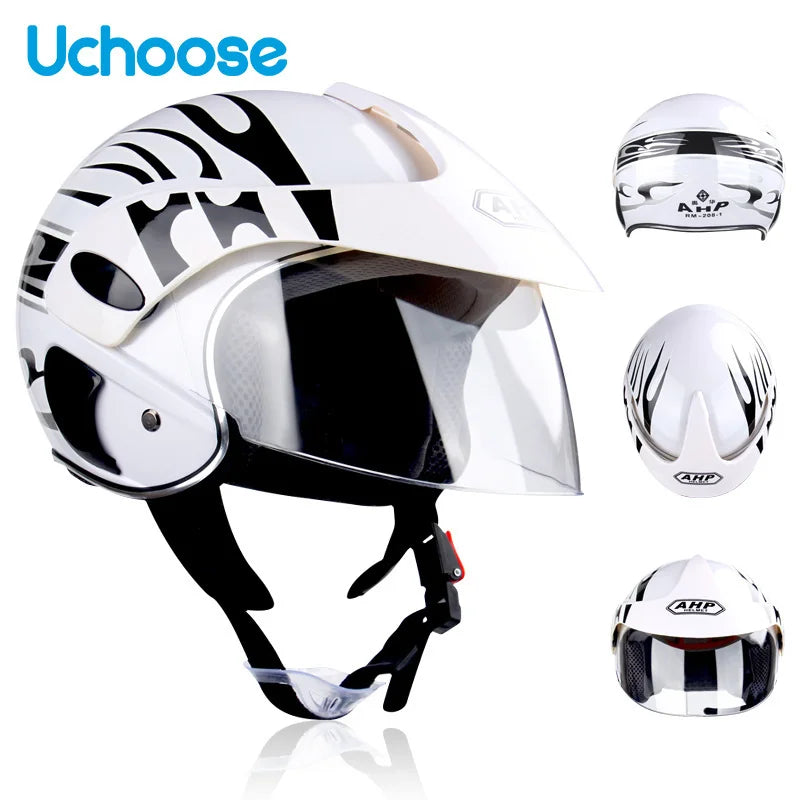 Child Motorcycle Helmet 3-9 Years Abs Unisex