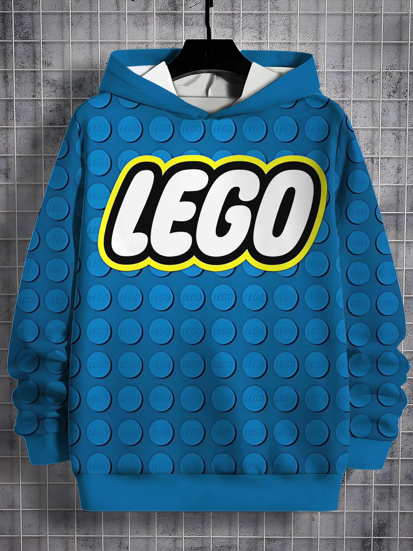 L-LEGOS 3D Print All Seasons Pullover Tops