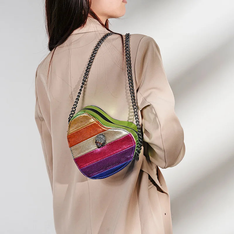 New Rainbow Splice Crossbody Bag