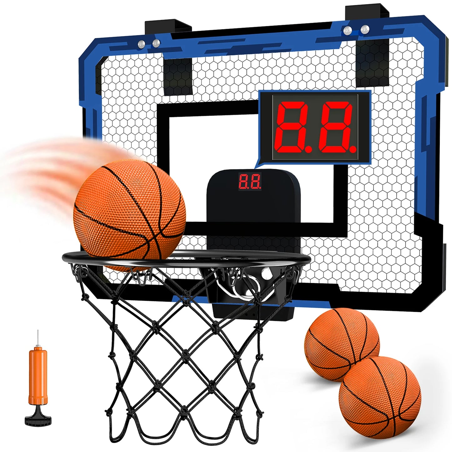 Kids Sports Wall Type Foldable Basketball Hoop