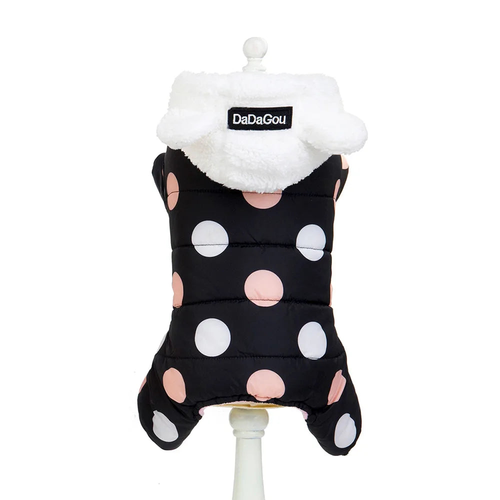 Waterproof Windproof Warm Full Body Coat for Small Dogs