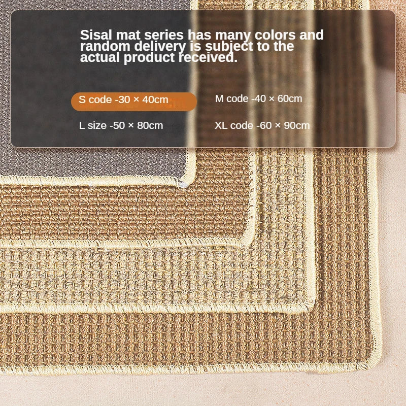 Cat Scratcher Protective Sisal Mat