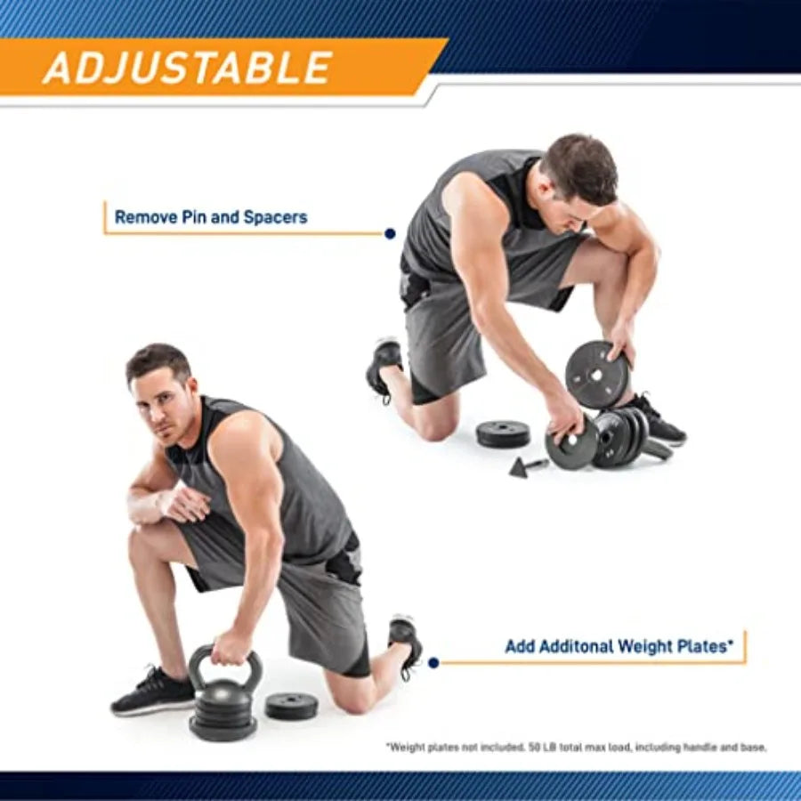 Adjustable Heavy-Duty Kettlebell