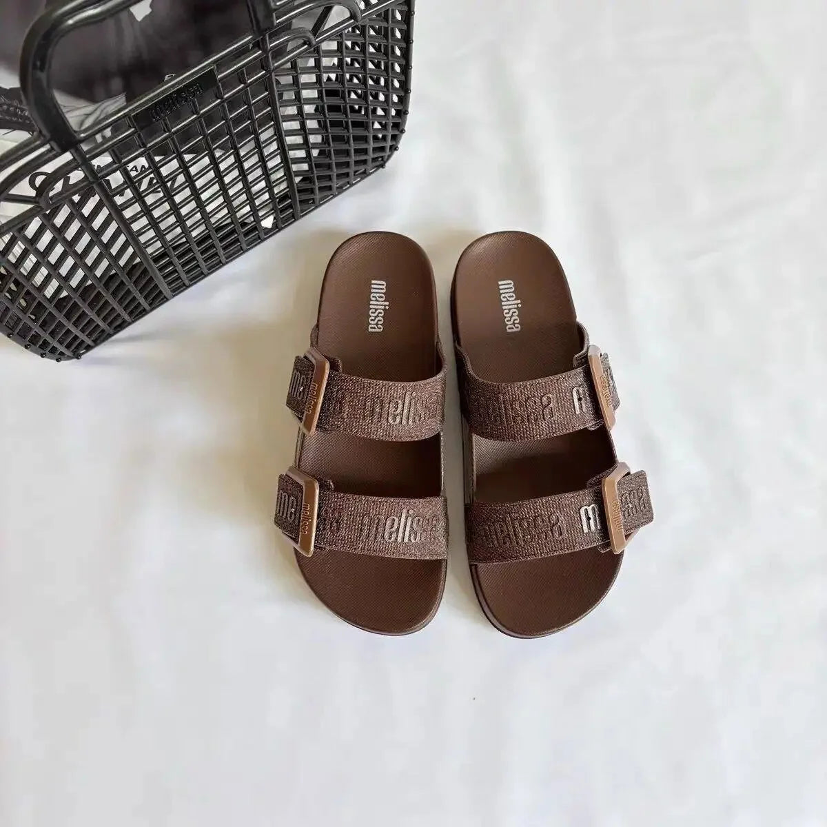 Wide Face Cool Open Toe Jelly Shoes