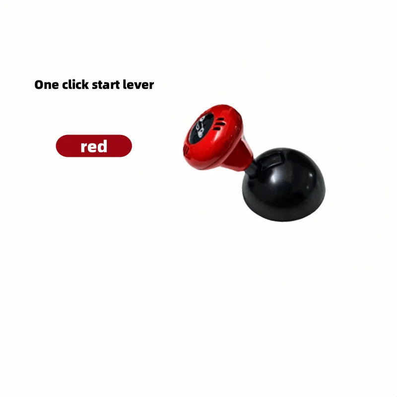 Metal Push-to-Start Button Cover Engine Start/Stop Joystick