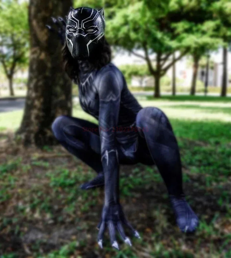 New Marvel Black Panther Mask Helmet Head Cover