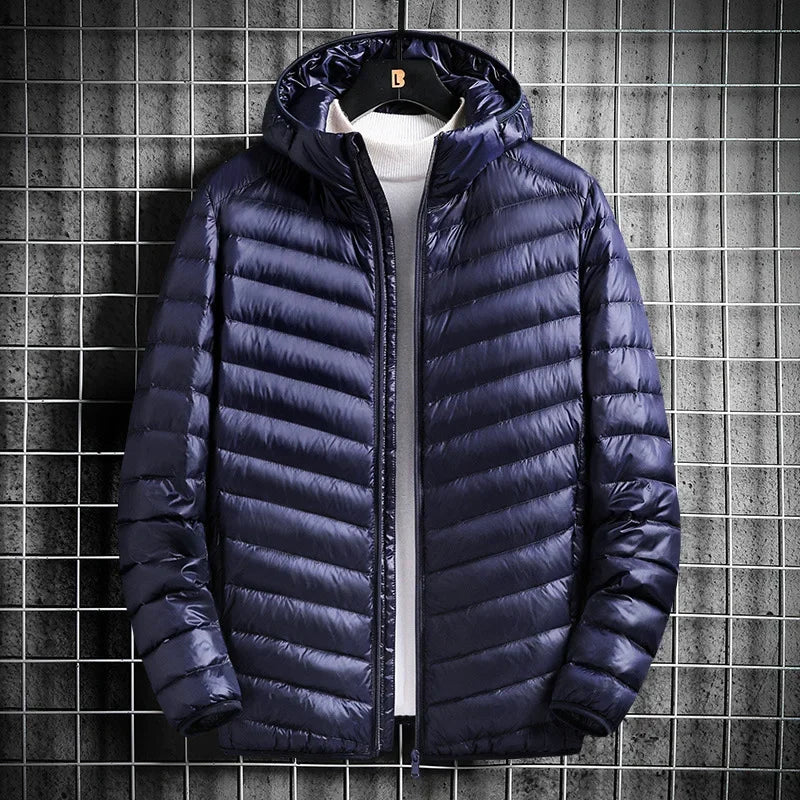 Lightweight Hooded Cotton Jacket