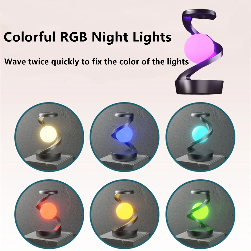 Creative Rotating Floating lamp