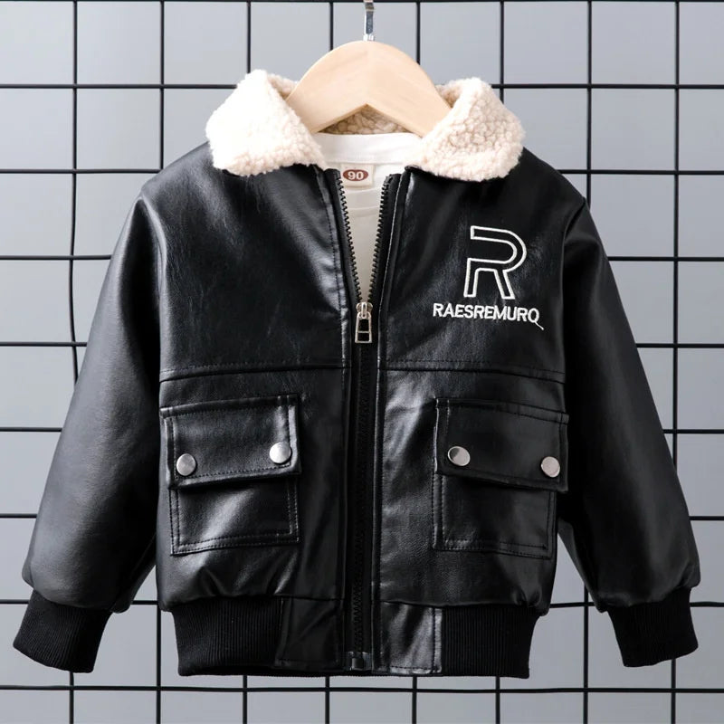 Childrens Leather Jacket