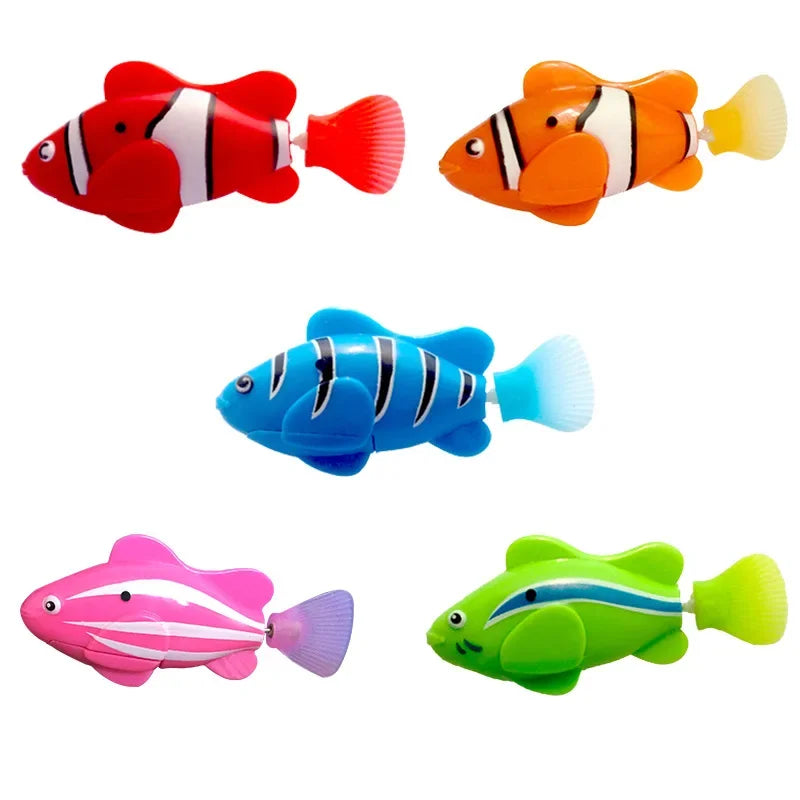 5pcs Electronic Fish Pet Toy
