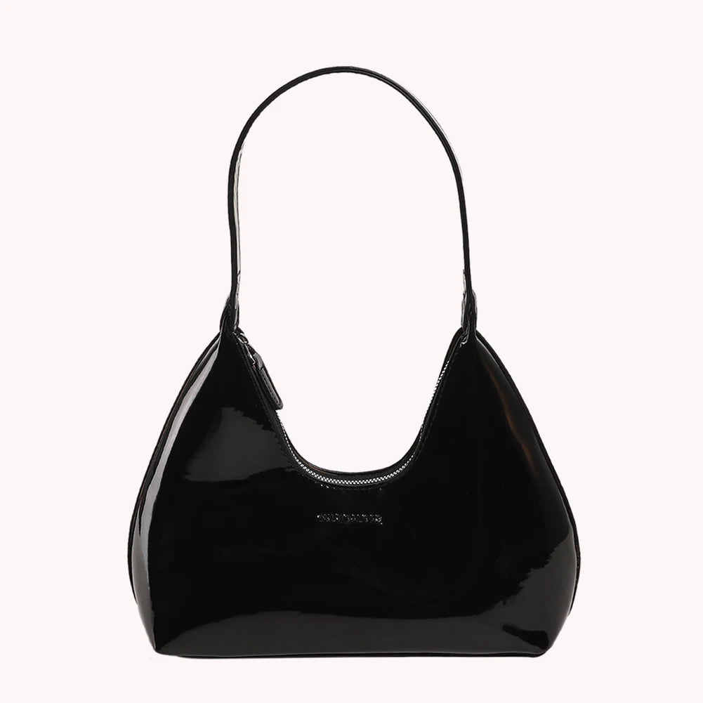 Patent Leather Tote Bag