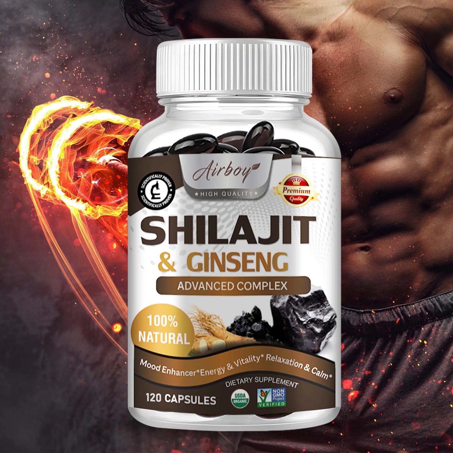 Shilajit & Ginseng Supplement