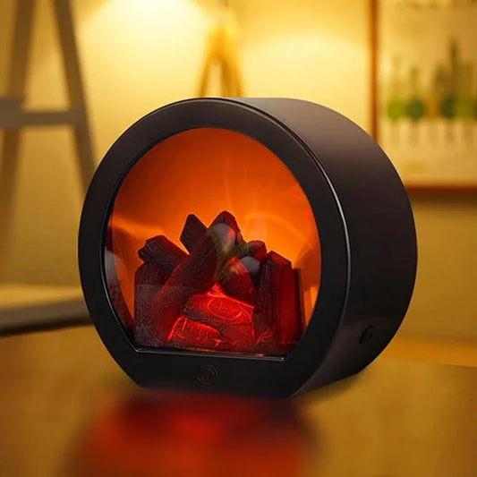 Flameless Portable Fireplace Light