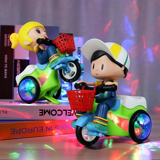 Spinning Stunt Car Toys Dancing Electric Trike