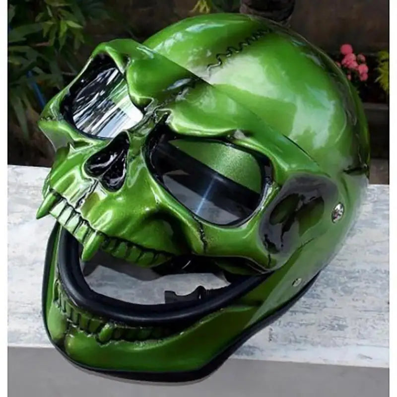 Skull Skeleton Motorcycle Helmet Cover