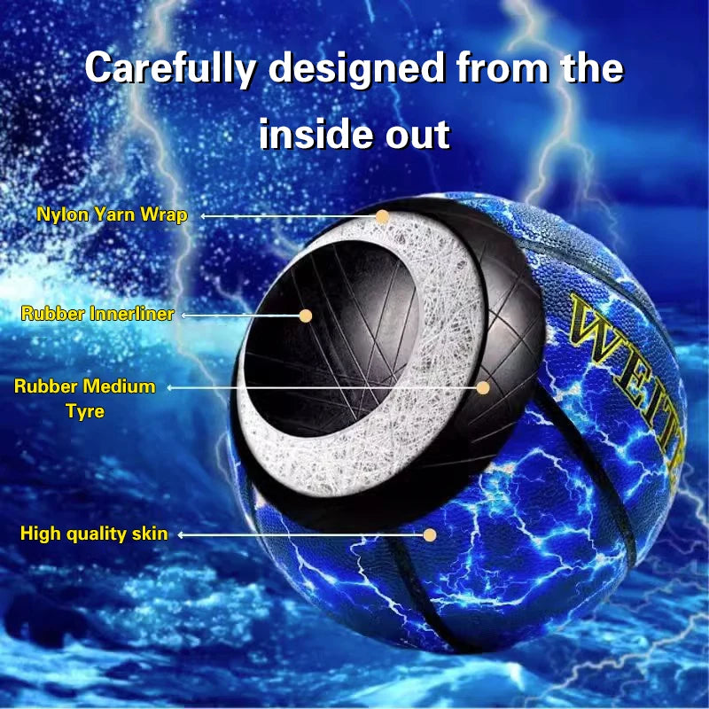 Lightning Pattern Basketball Wear-resistant High Quality