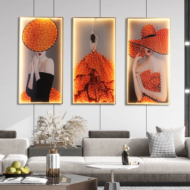 APRIL Wall Lamps Modern Fashion Three Pieces Suit