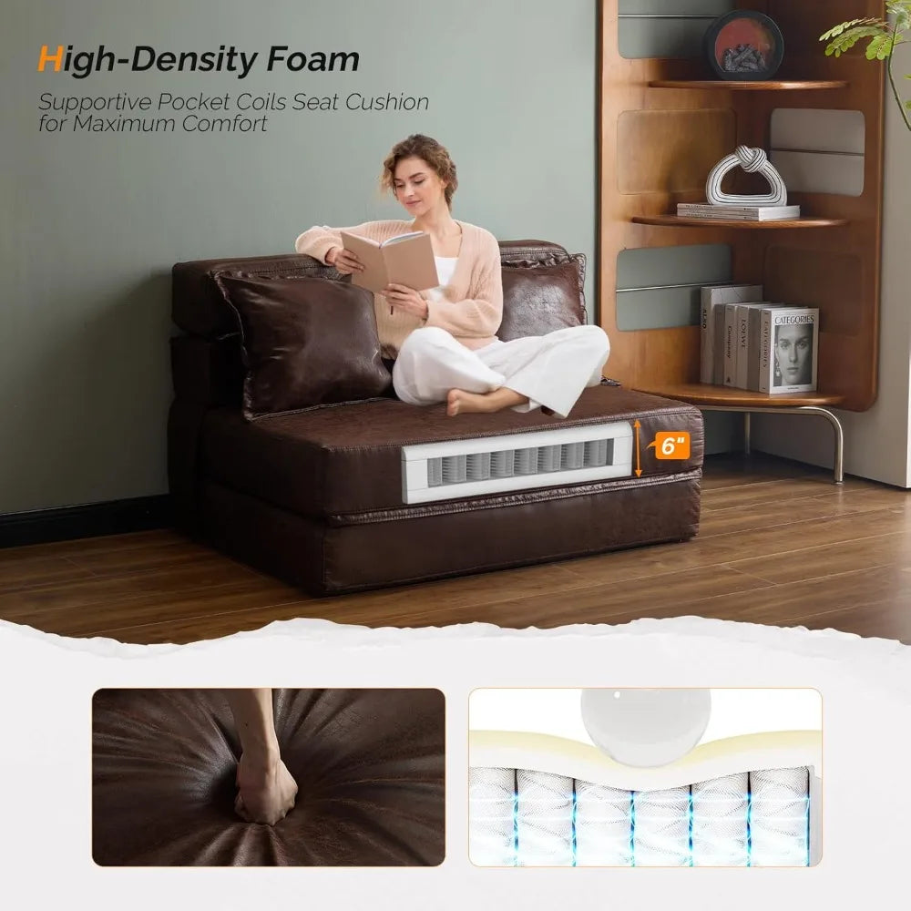 5-in-1 Convertible Sleeper Sofa Chair