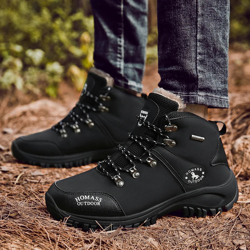 Minimalist And Warm Men's Non-slip And Wear Resistant Shoes