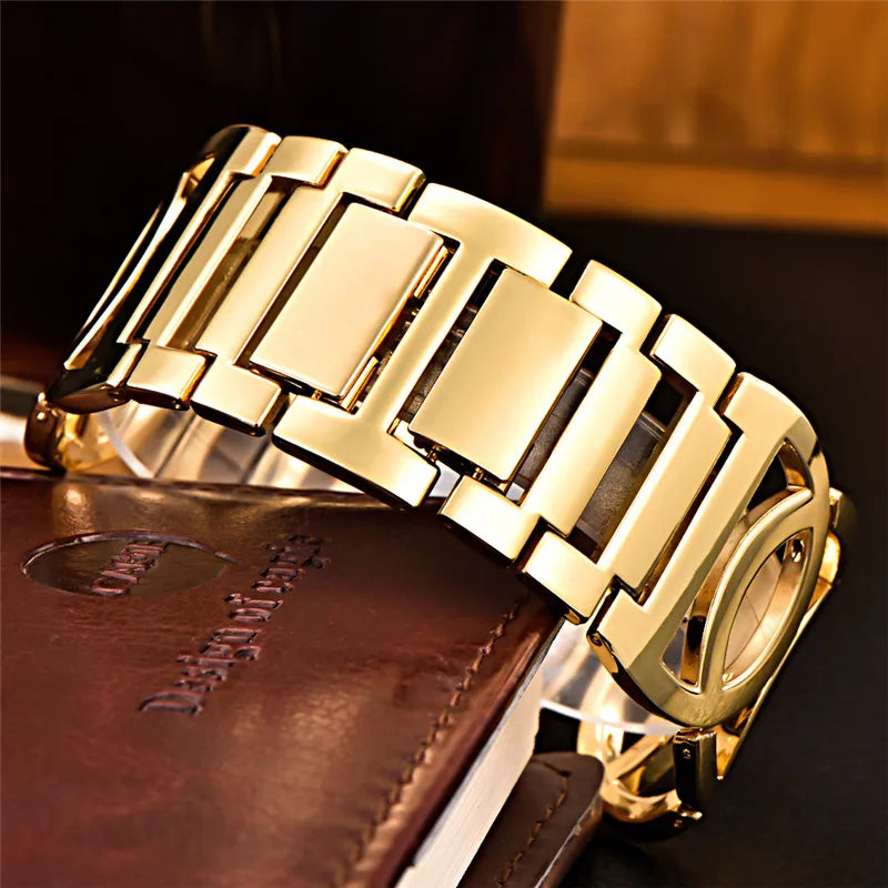 Full Stainless Steel Magic Women Bracelet Watch