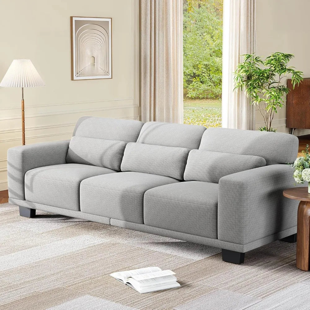 Amada 89" Comfy Sofa with Supportive Futon