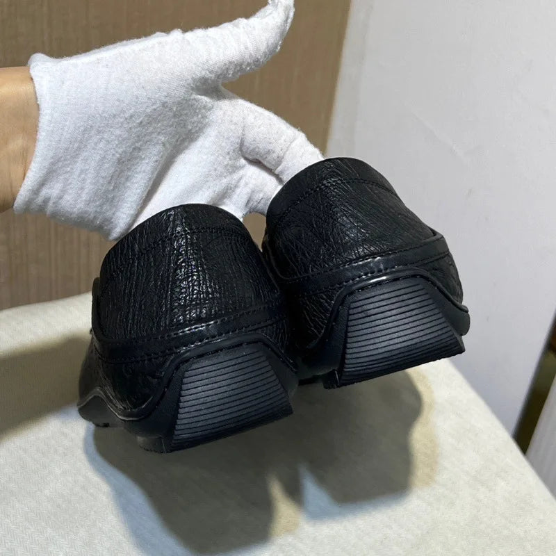 Genuine Leather Comfort High End Driving Shoes