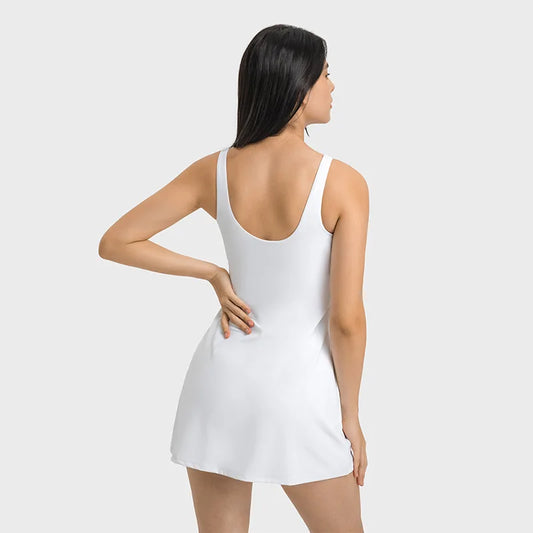 Align Women Tennis Dresses With Shorts