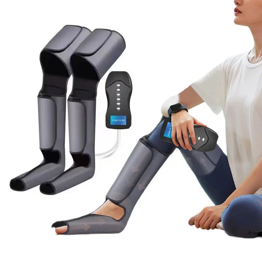 Leg Massager Boots Airbag Wrap Compression Electric Leg Massage