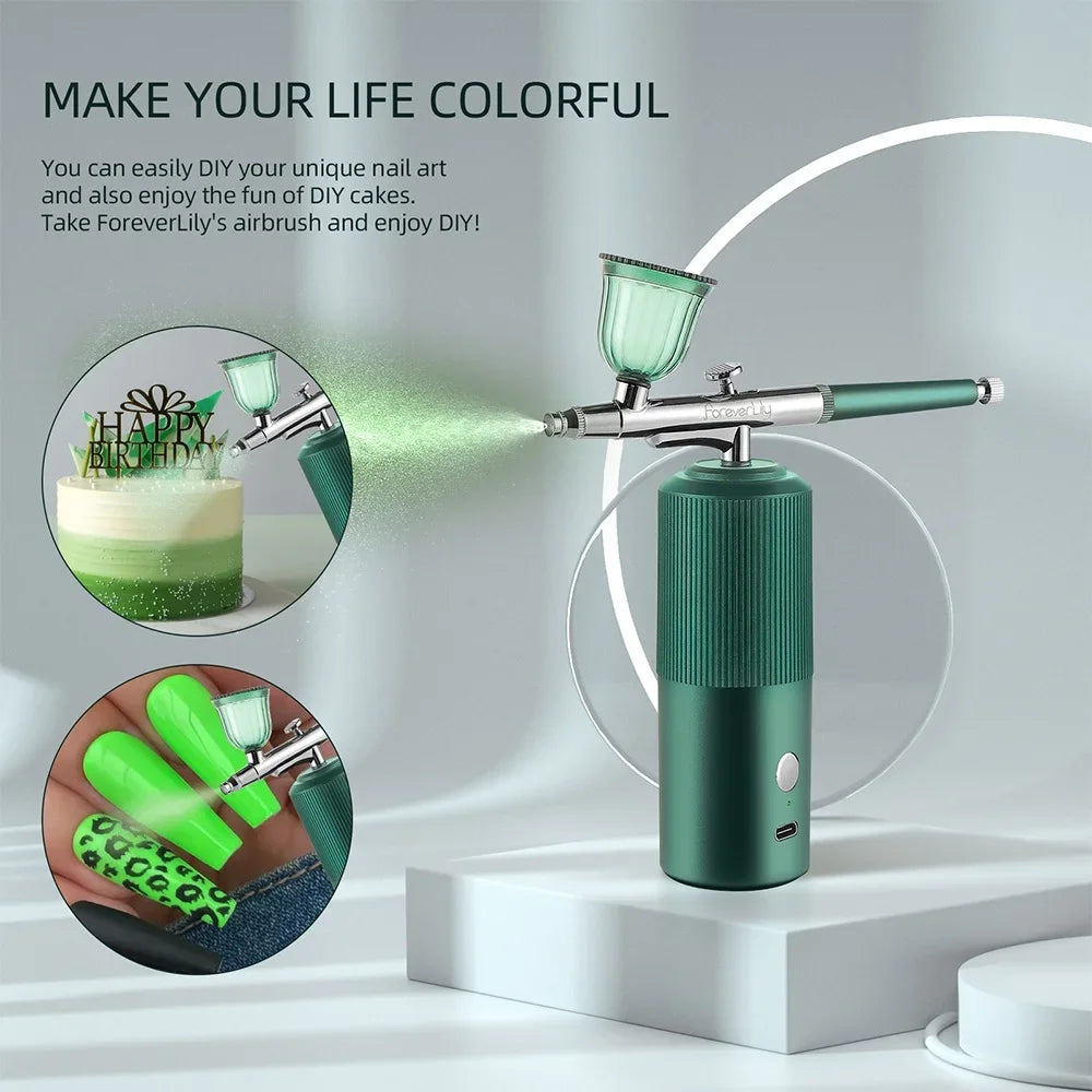 Wireless Air Brush Makeup Mist Spray Gun