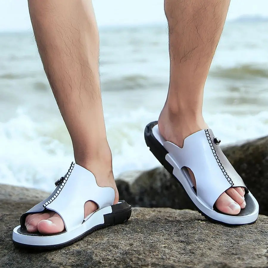 Summer Hand-Stitched Flip-Flops