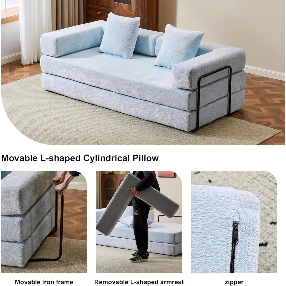 Convertible Sleeper Sofa Bed