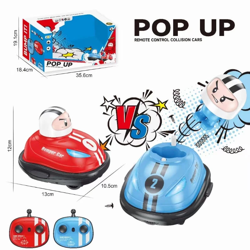 RC Toy 2.4G Super Battle Bumper Car Pop-up