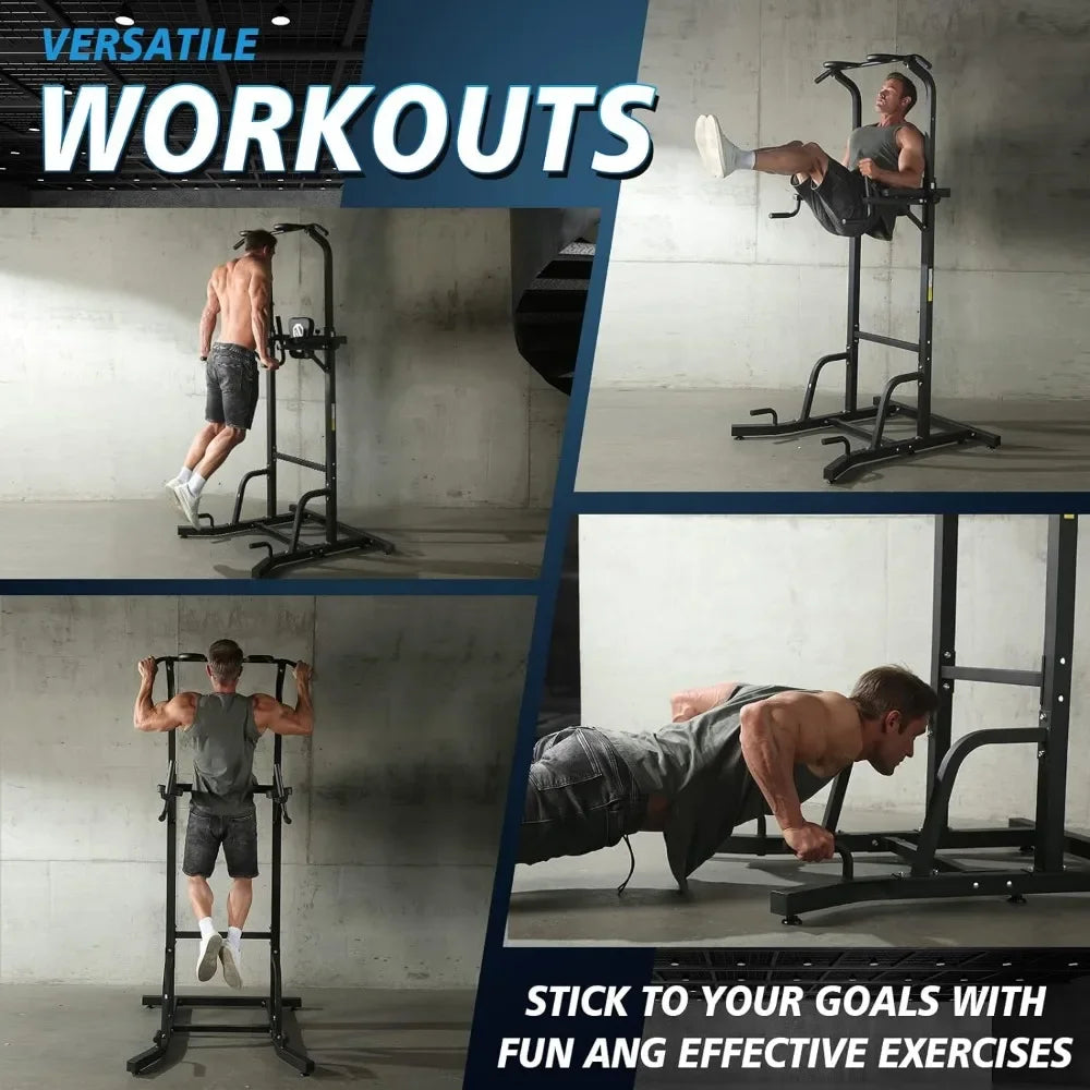 Power Tower Pull Up Bar Multi-function Training Workout Equipment