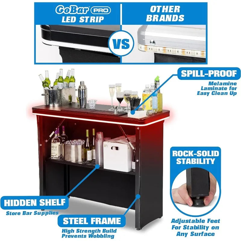 PRO Commercial Grade Portable Bar Table