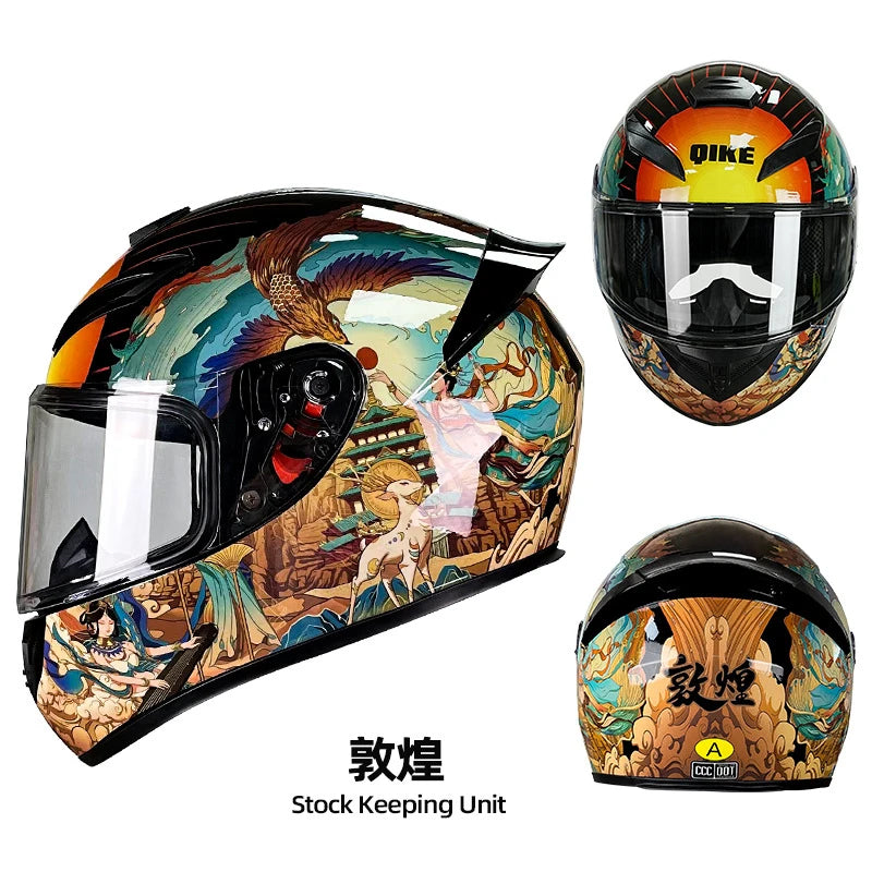 DOT Unisex Motorcycle Full Helmet