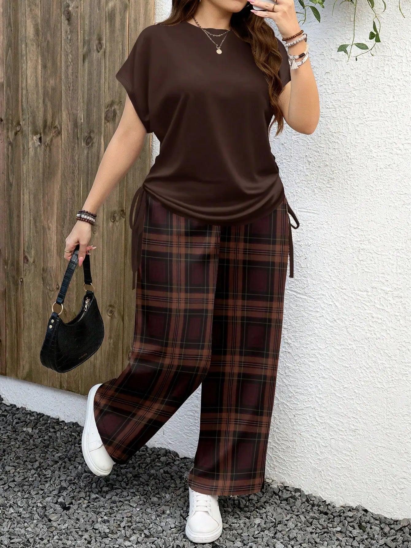 Plus Size Casual 2-Piece Set