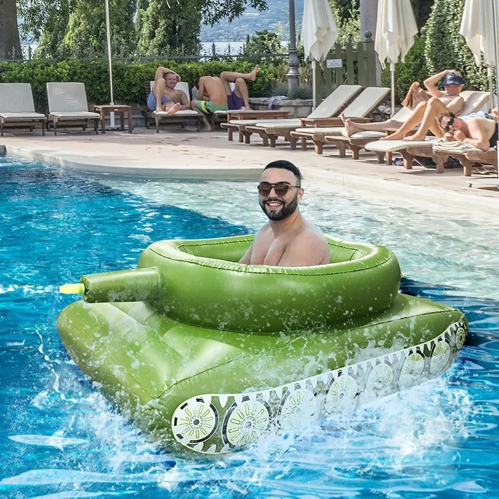 PVC Inflatable Tank with Water Sprayer