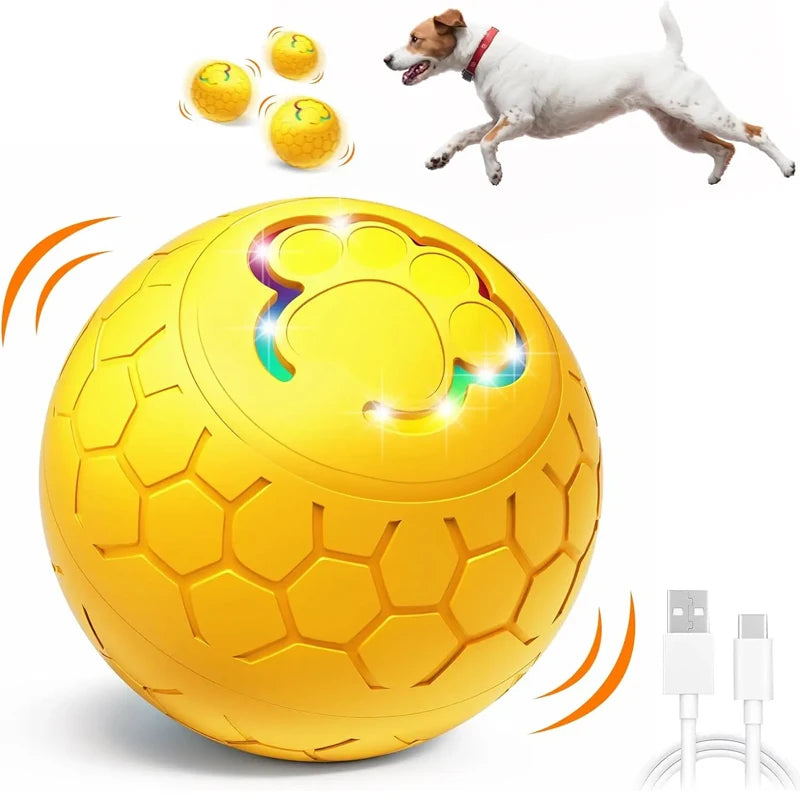 Interactive Smart Pet Ball Toys For Dogs Puppies