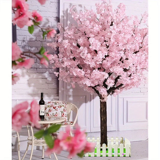 Handmade Artificial Cherry Blossom Pink Tree