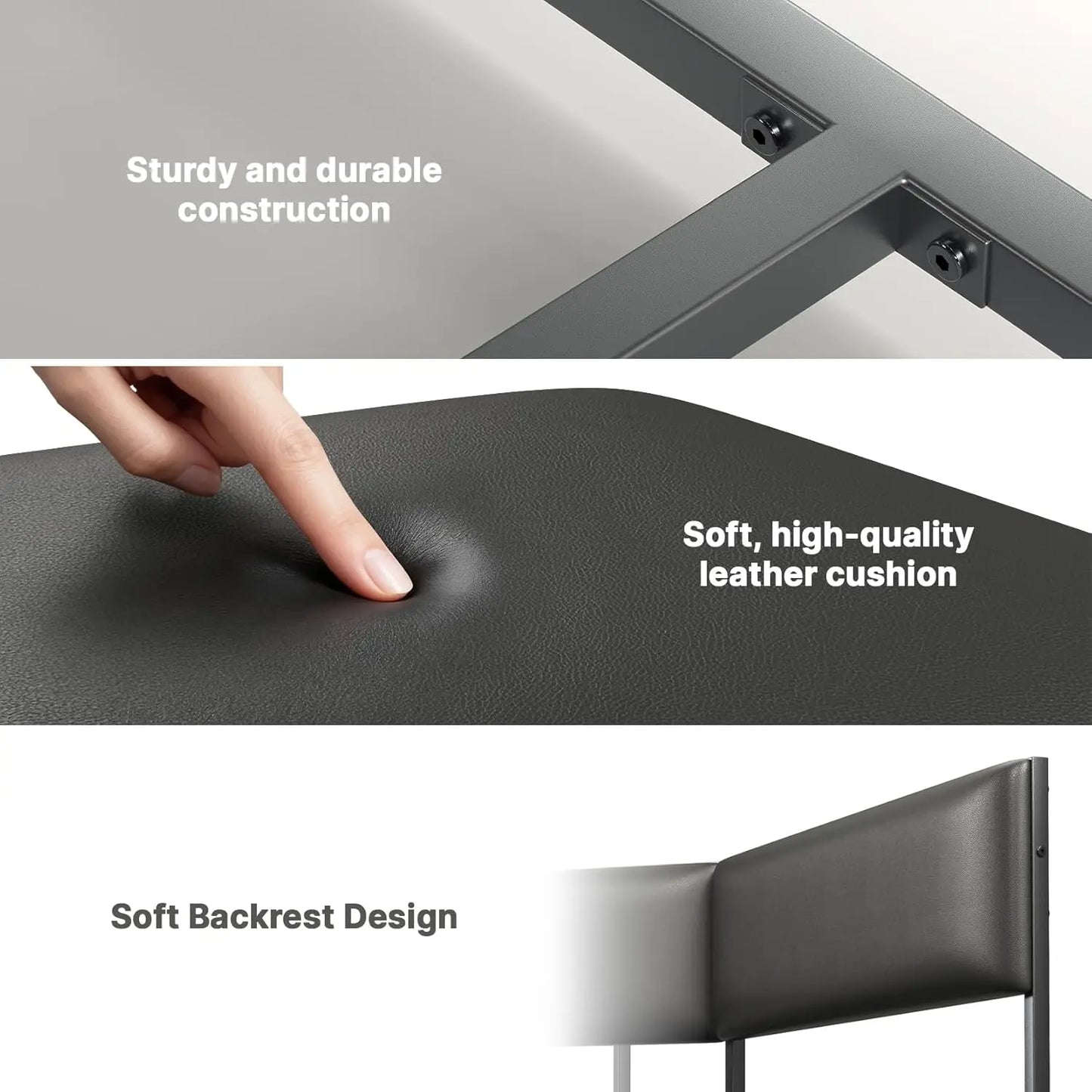 Kitchen Breakfast Nook Table Set with Soft Seat