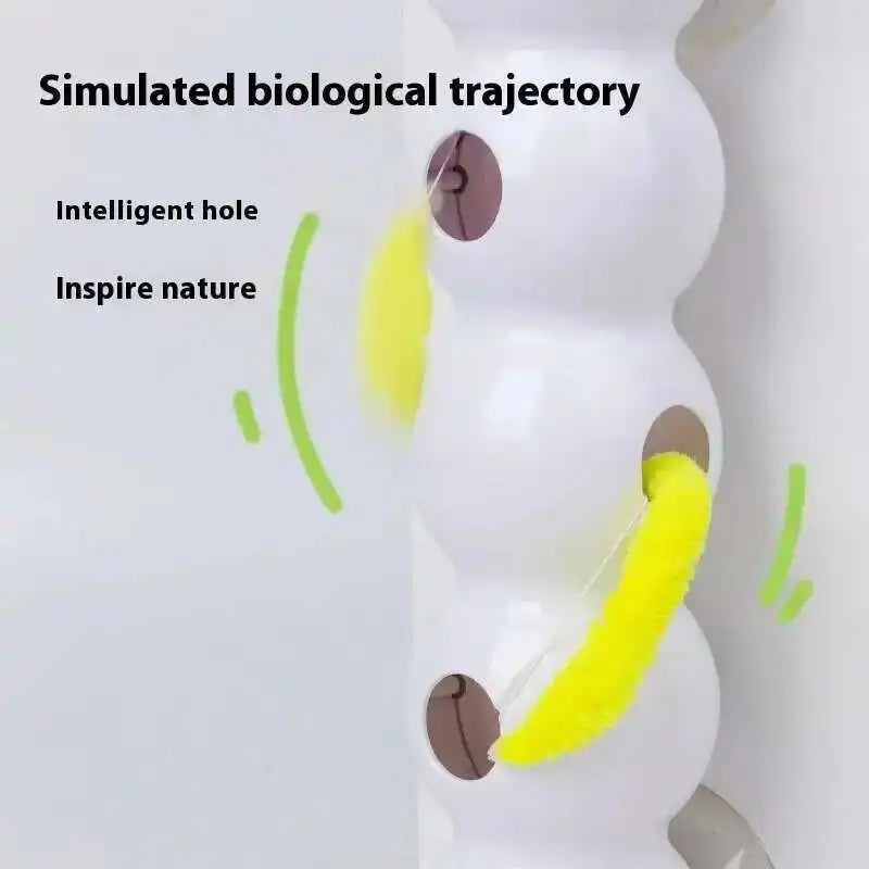 Interactive Motion Activated Wack A Worm Post Toy