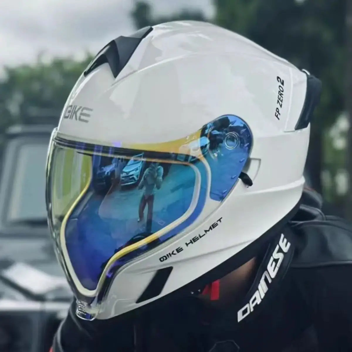 Flip Up Dual Sunvisor Full Face Helmet