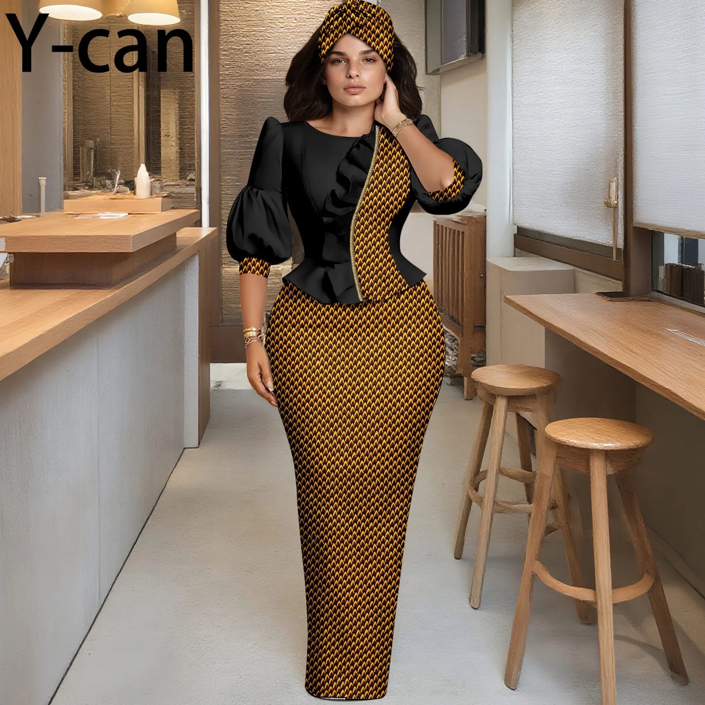 African Women Skirt Set