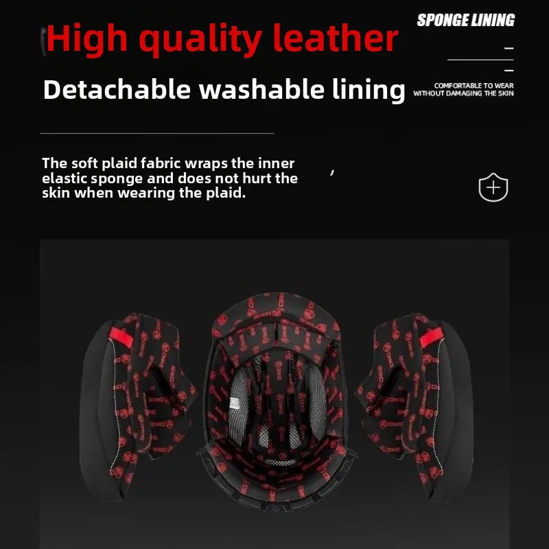 Flip Up Dual Sunvisor Full Face Helmet
