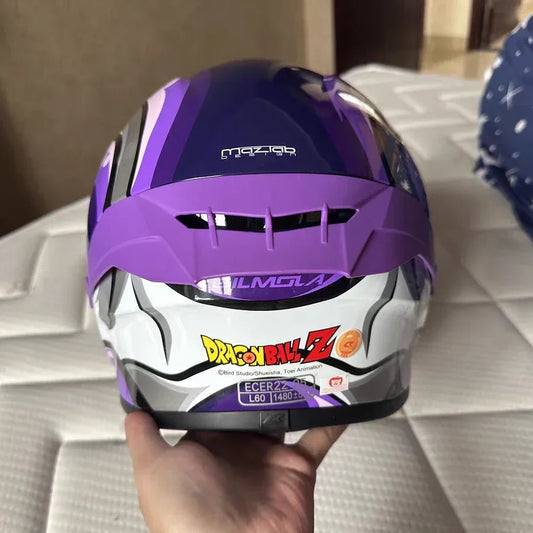 Original Dragon Ball Motorcycle Full Face Racing Helmets